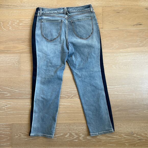 Lane Bryant High Rise Straight Crop Jeans Size 16 Petite NWOT - Picture 2 of 4